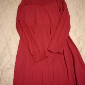 Dark Pink Dress